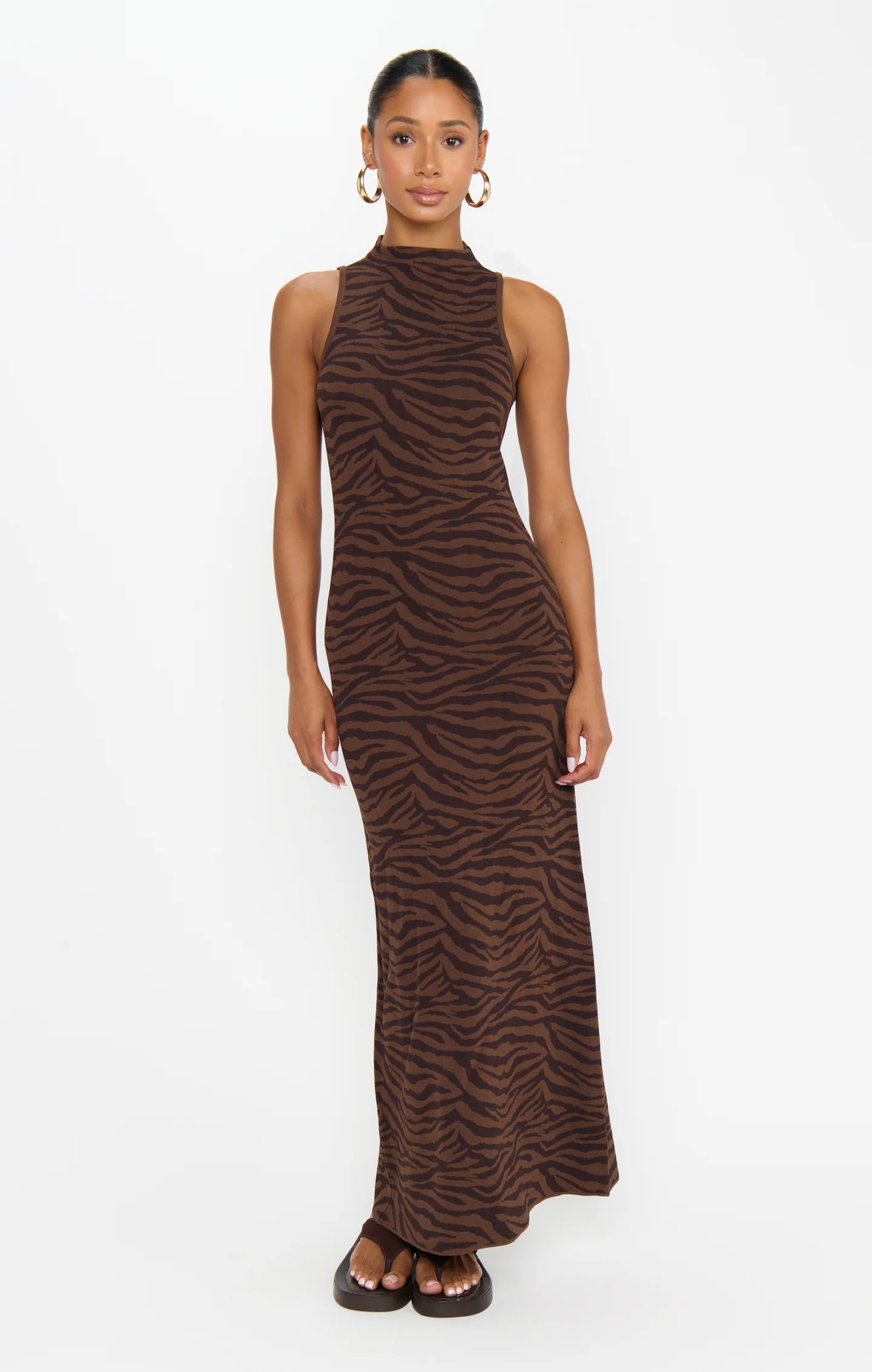 Show Me Your Mumu Shauna Wild Tiger Maxi Dress Secondary image