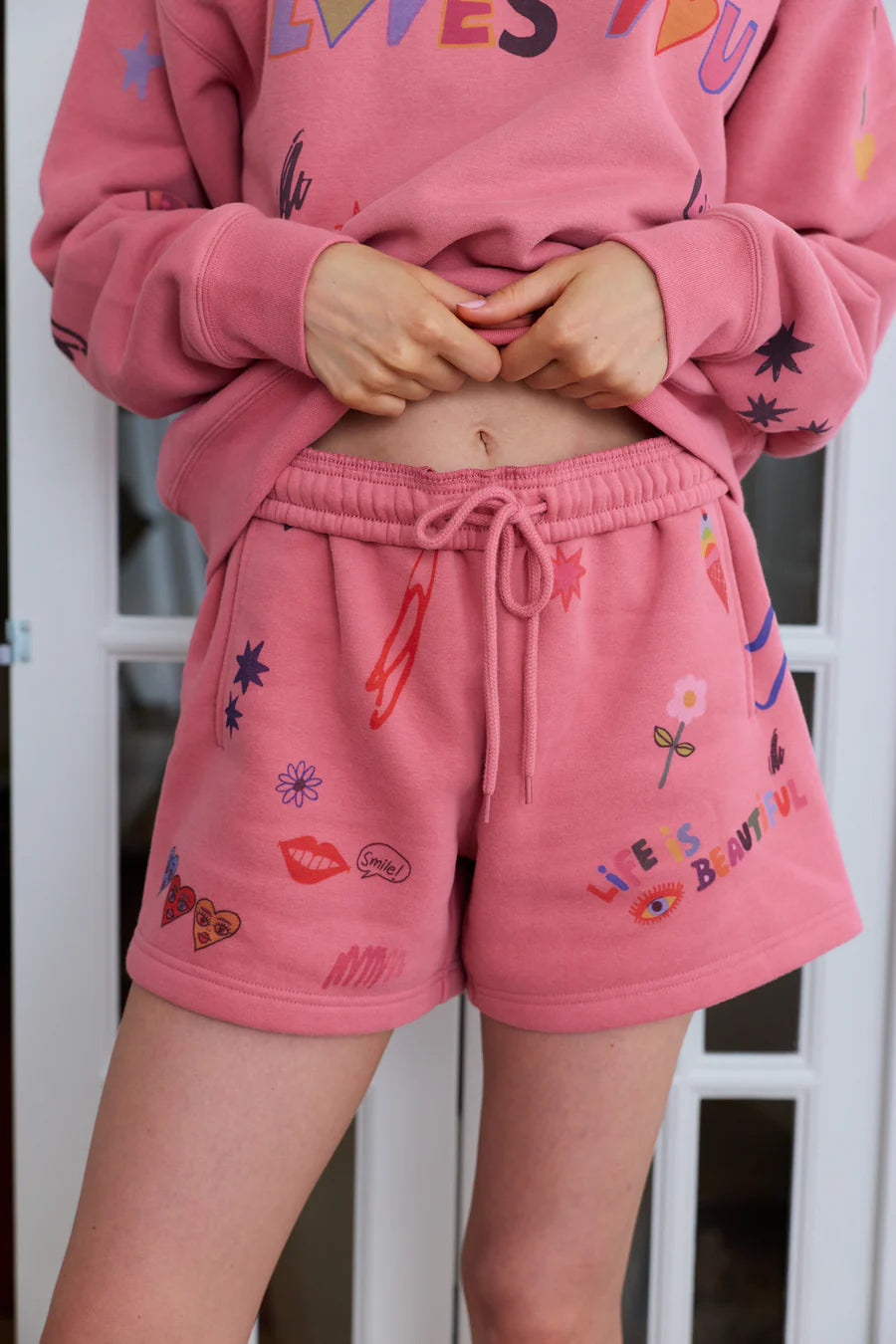 The Mayfair Group Somebody Loves You Sweatshorts