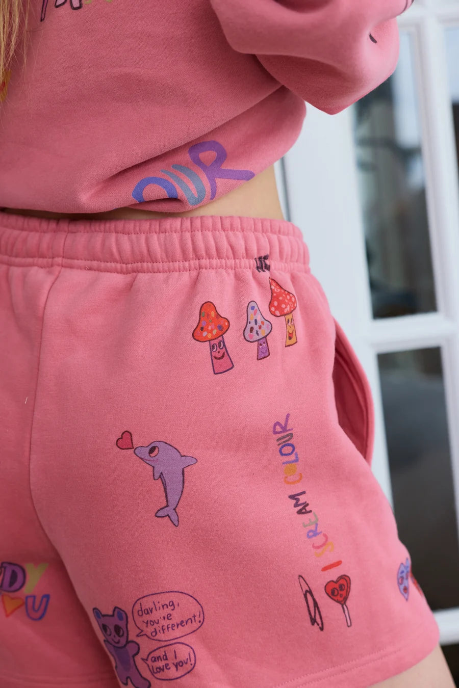 The Mayfair Group Somebody Loves You Sweatshorts