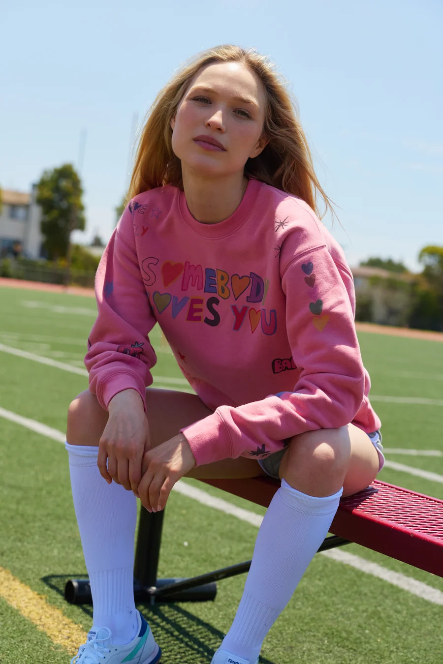 The Mayfair Group Somebody Loves You Crewneck
