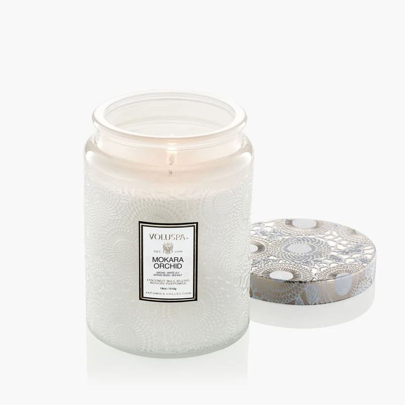 Voluspa Mokara Orchid Large Jar Candle Secondary image