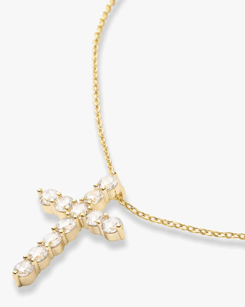 Melinda Maria "Oh She Fancy" Small Cross Pendant