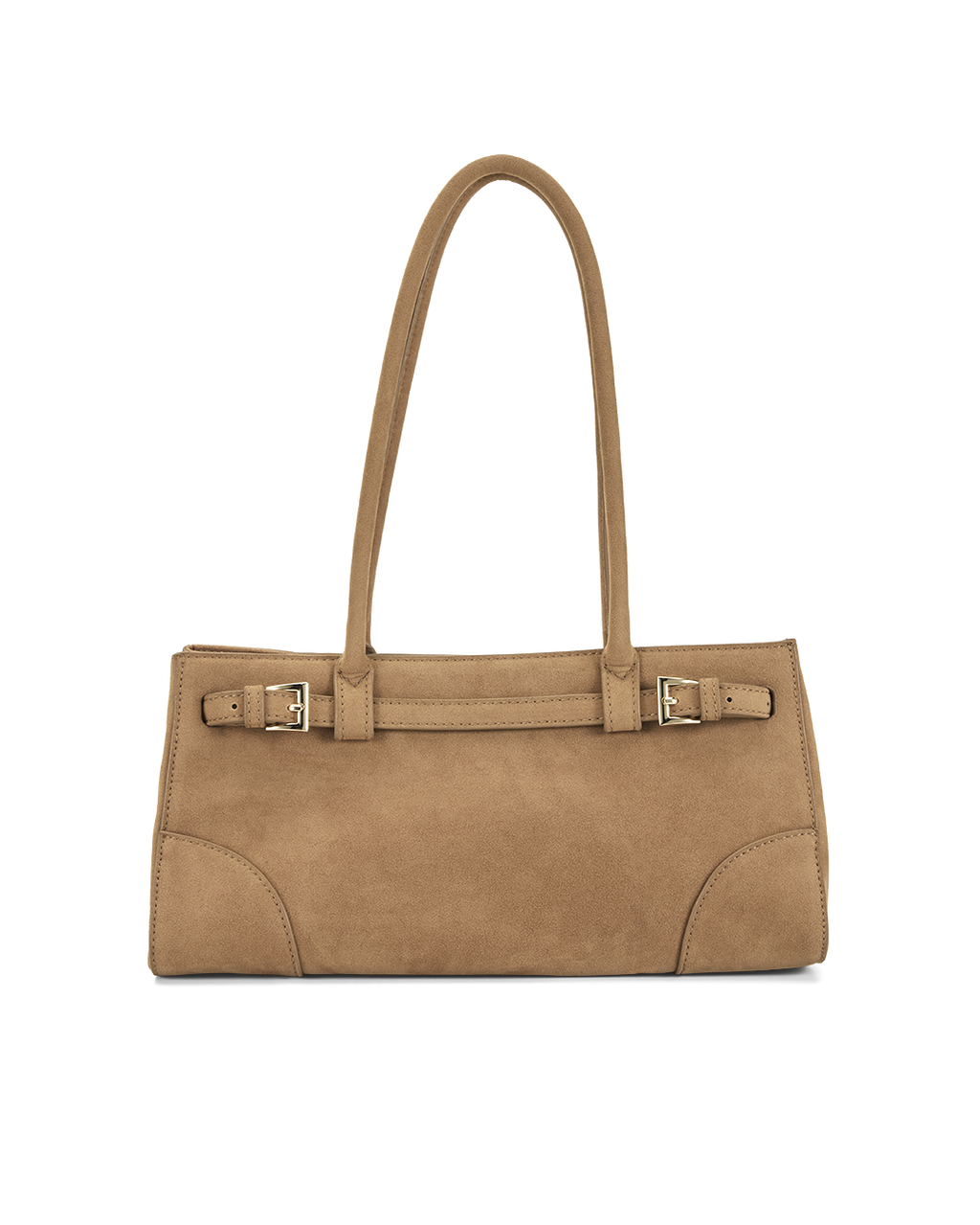 Billini Nadia Shoulder Bag (Camel Suede)