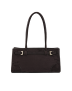 Billini Nadia Shoulder Bag (Dark Chocolate Suede)