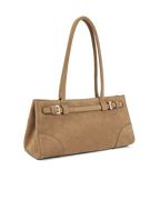 Billini Nadia Shoulder Bag (Camel Suede)