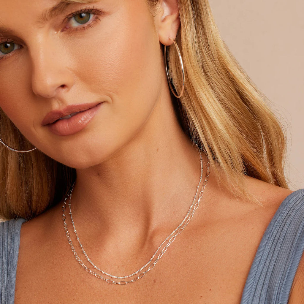 Gorjana Bali Necklace (Silver)