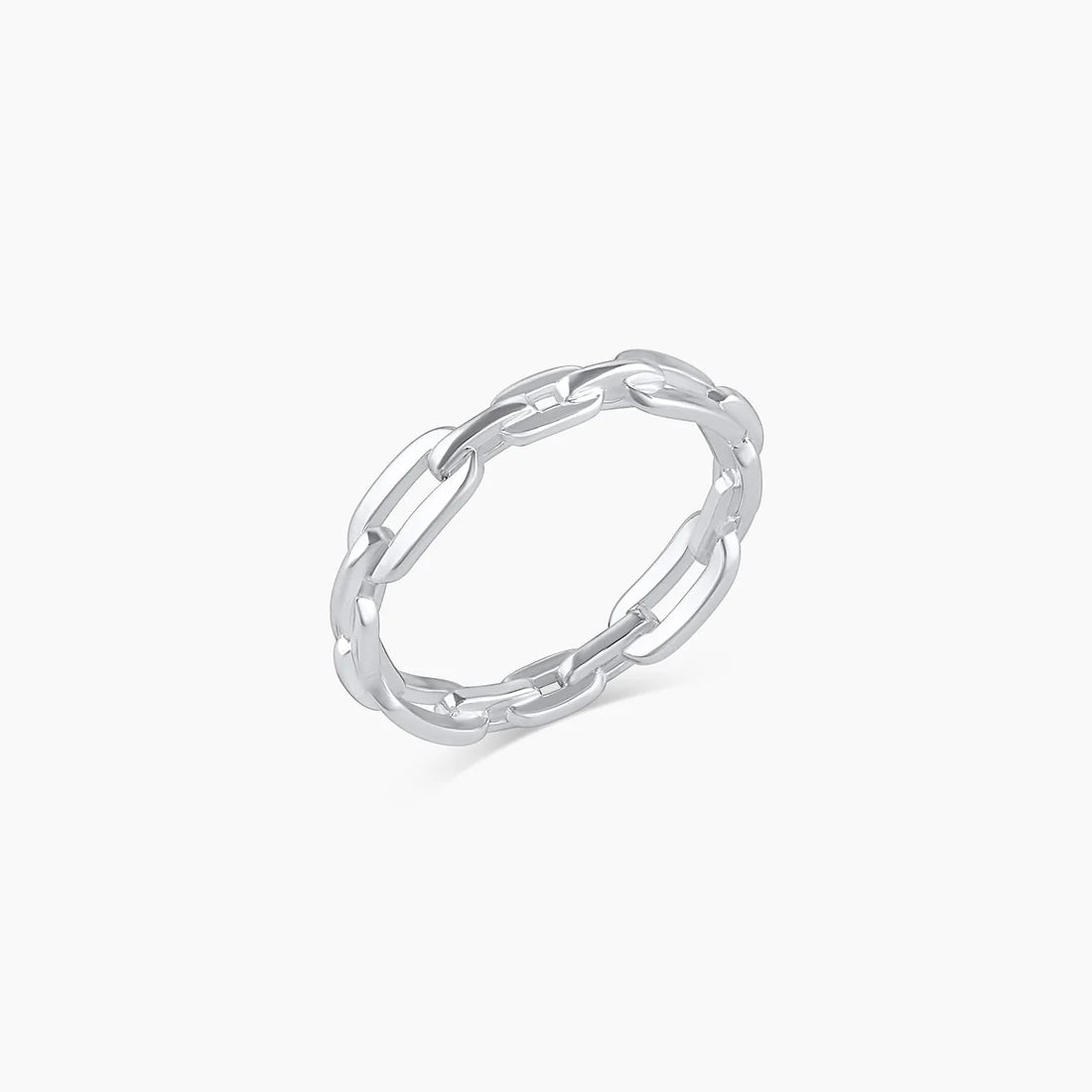 Gorjana Parker Link Ring (Silver)