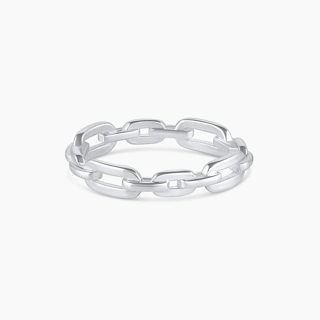 Gorjana Parker Link Ring (Silver)