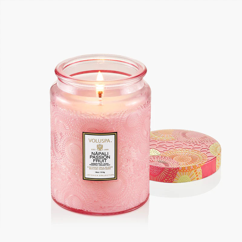 Voluspa Napali Passion Fruit Large Jar Candle Secondary image