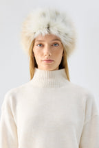 Unreal Fur Natasha Hat (Snow Leopard) - Snow Leopard