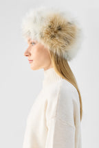 Unreal Fur Natasha Hat (Snow Leopard) - Snow Leopard