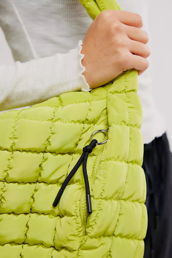 Free People Movement Quilted Carryall Bag (HoneyDew)