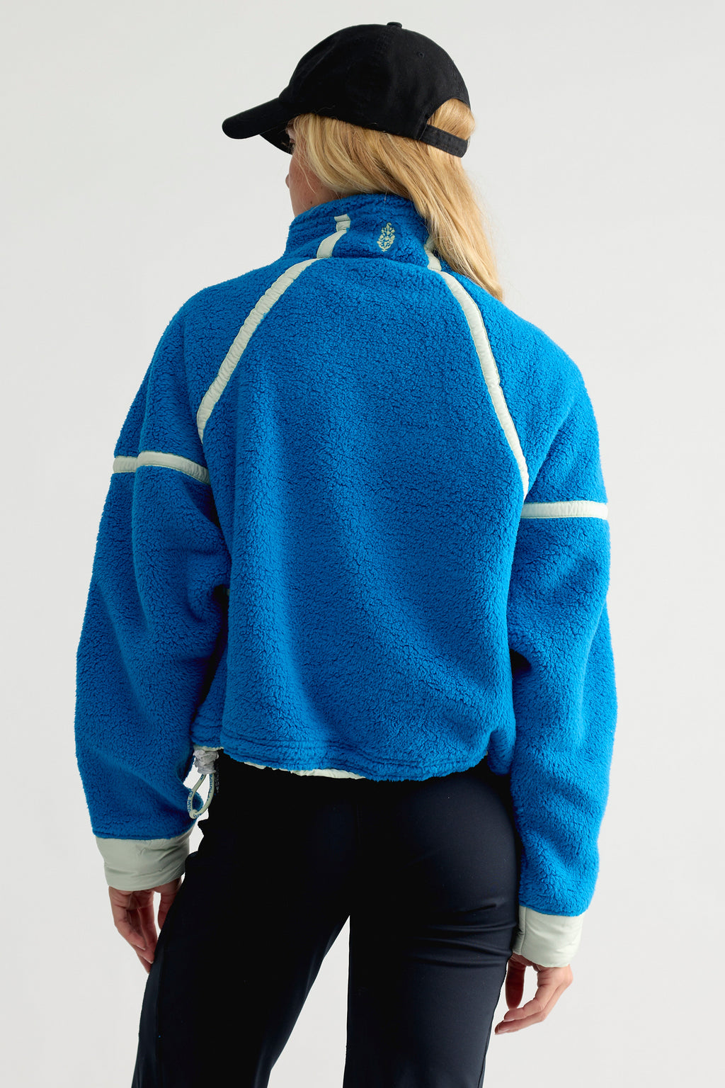 Free People Movement Mountain High 1/2 Zip Fleece (Powerline w Spring)