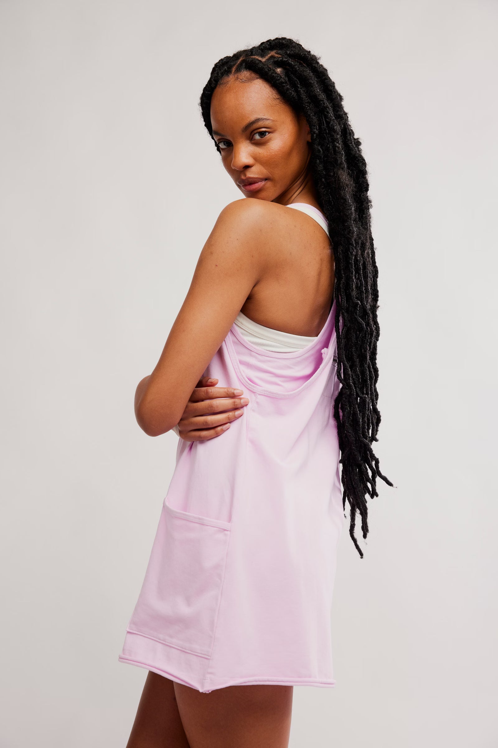 Free People Movement Hot Shot Mini Dress (Ultra Violet) Secondary image