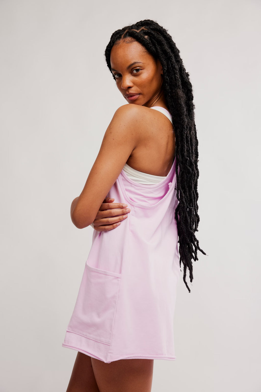 Free People Movement Hot Shot Mini Dress (Ultra Violet)