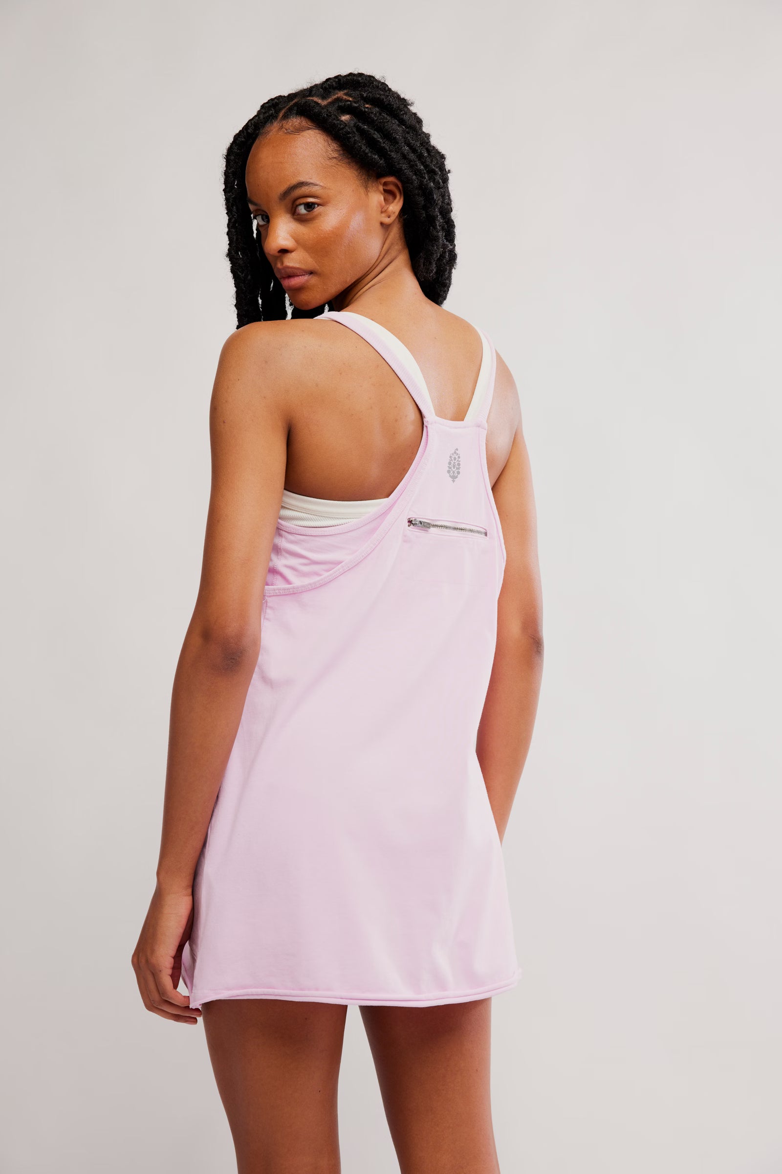 Free People Movement Hot Shot Mini Dress (Ultra Violet)