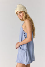 Free People Movement Hot Shot Mini Dress (Blue Ash)