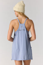 Free People Movement Hot Shot Mini Dress (Blue Ash)