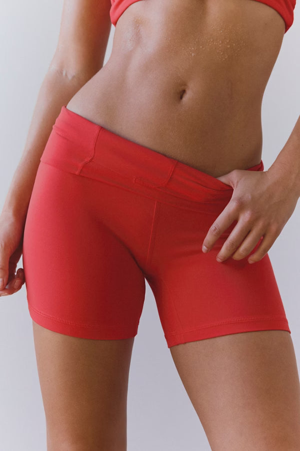 Free People Never Better 5" Bike Shorts (Grapefruit) Main image