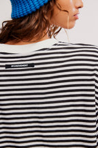 Free People Movement Tackle Tee (Court Stripe Combo)