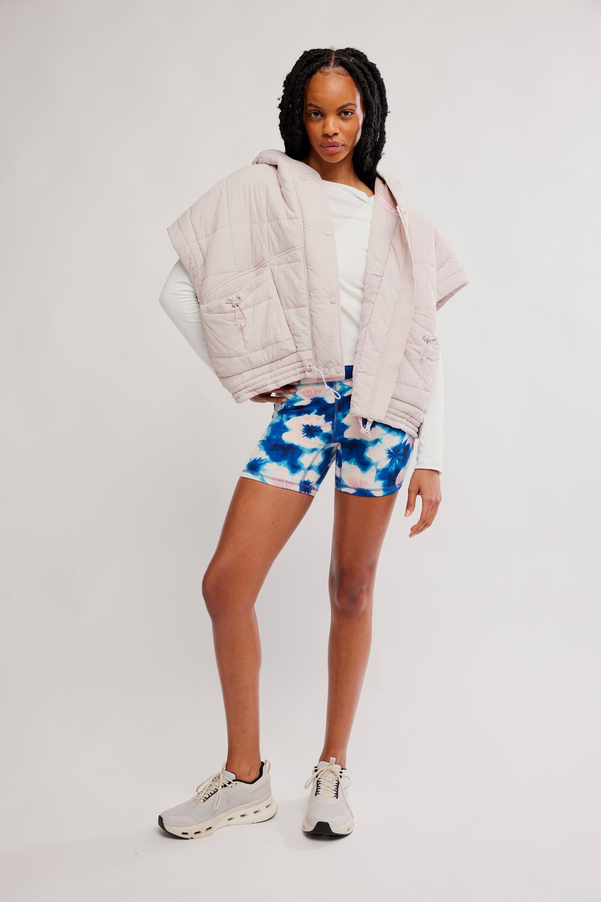 Free People Movement Happy Trails Poncho (Pearl)