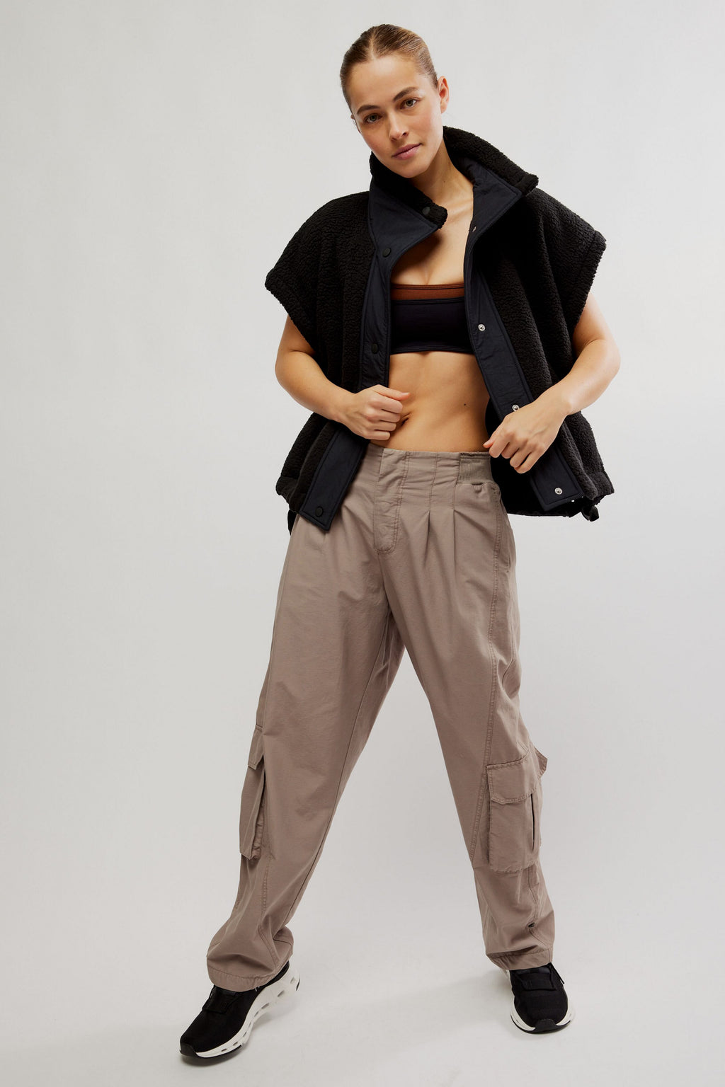 Free People Movement Scout It Out Vest (Black)