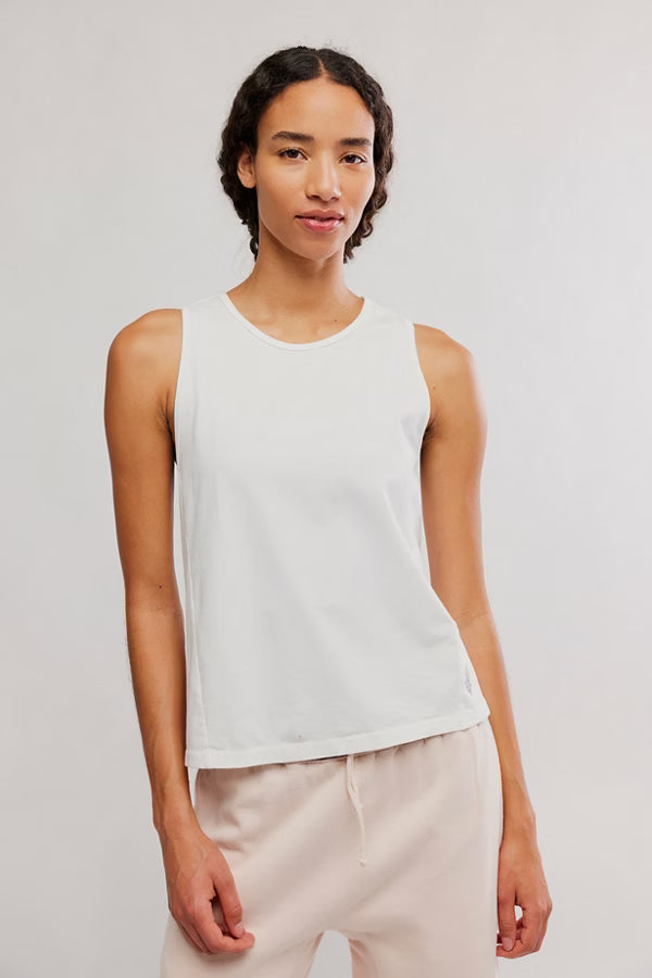 Free People Movement Twist Tank (White) Main image