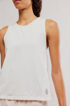 Free People Movement Twist Tank (White)