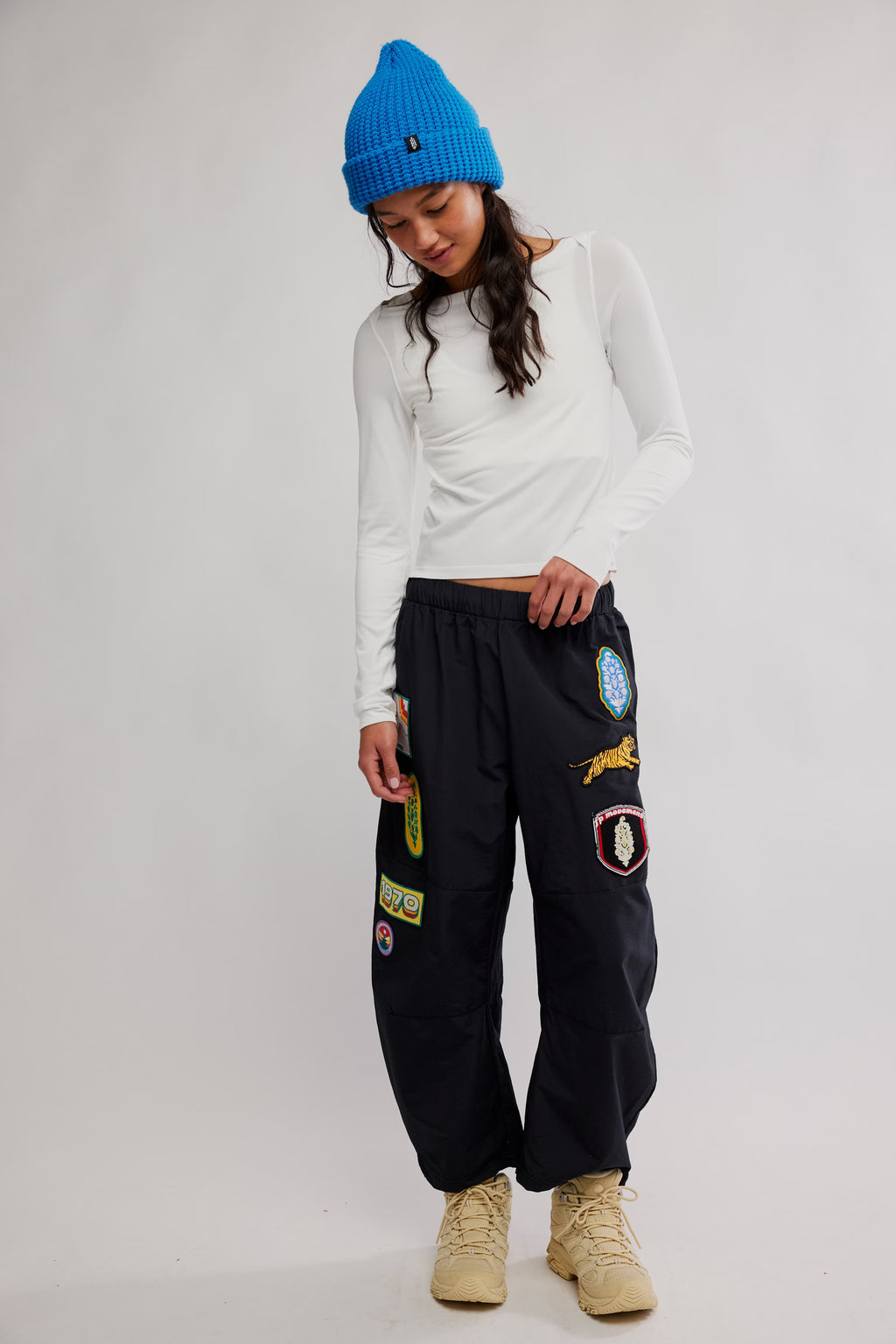Free People Movement Patched Game Day Pants