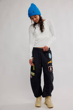 Free People Movement Patched Game Day Pants
