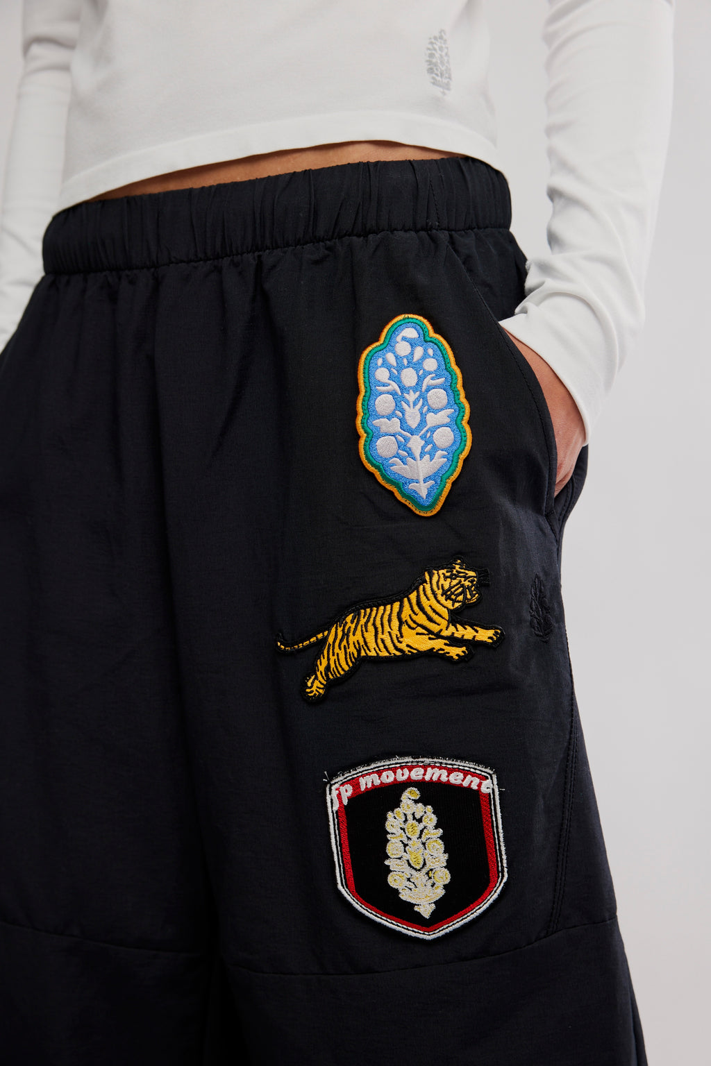 Free People Movement Patched Game Day Pants