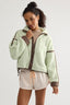 Free People Movement Mountain High Fleece Jacket (Spring Meadow)