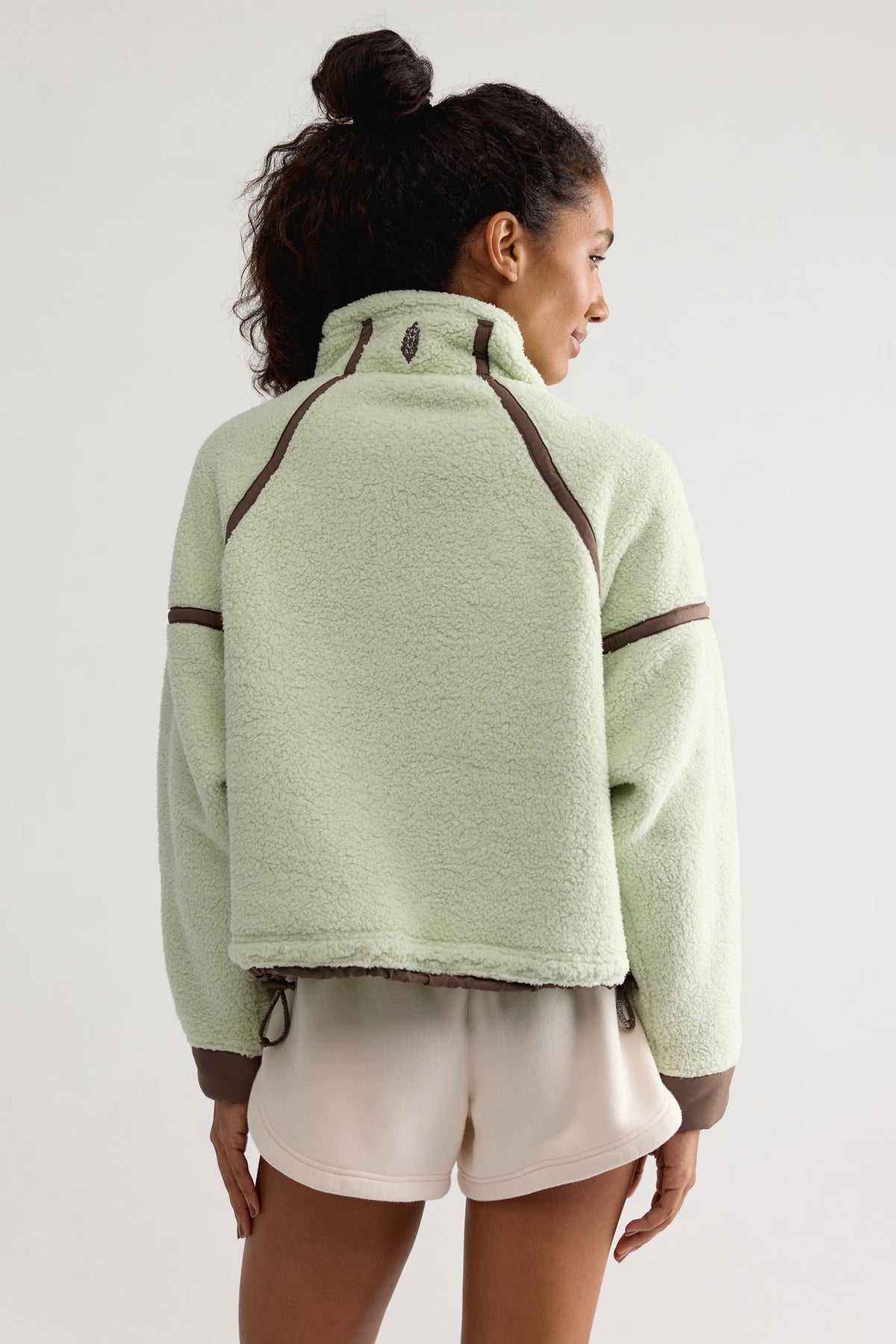 Free People Movement Mountain High Fleece Jacket (Spring Meadow)