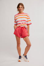 Free People Movement Knockout Shorts (Grapefruit)