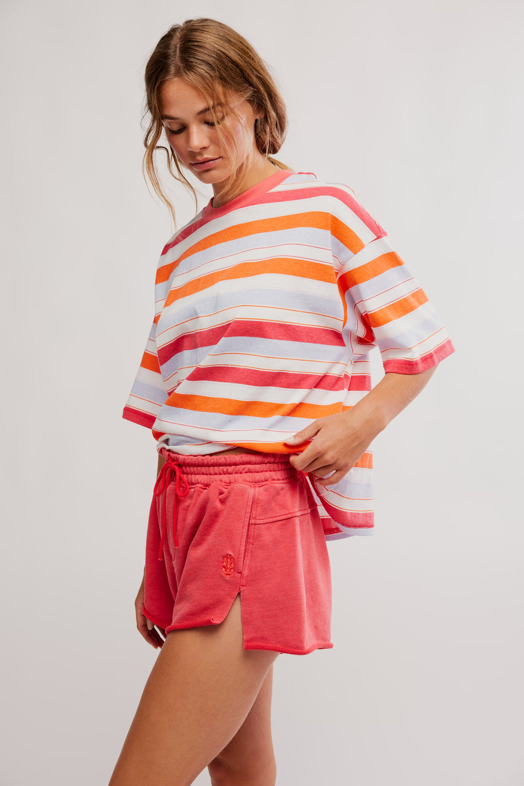Free People Movement Knockout Shorts (Grapefruit)