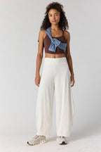 Free People Hot Shot Easy Pants (Ivory)