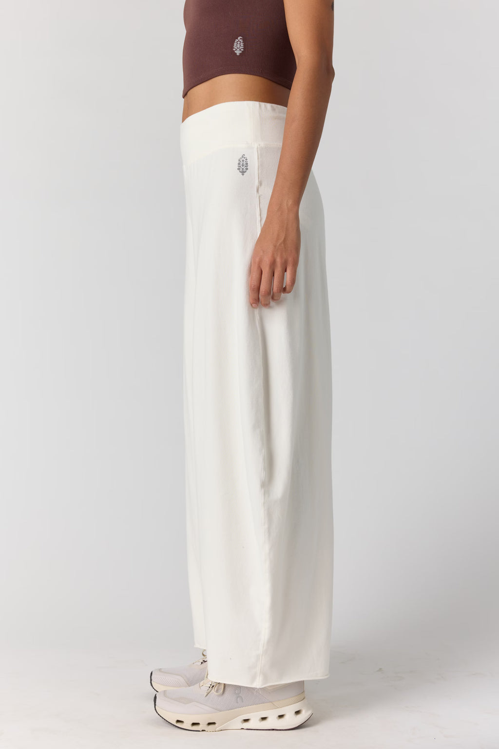 Free People Hot Shot Easy Pants (Ivory)