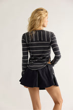 Free People Movement Cool Down Crew Stripe