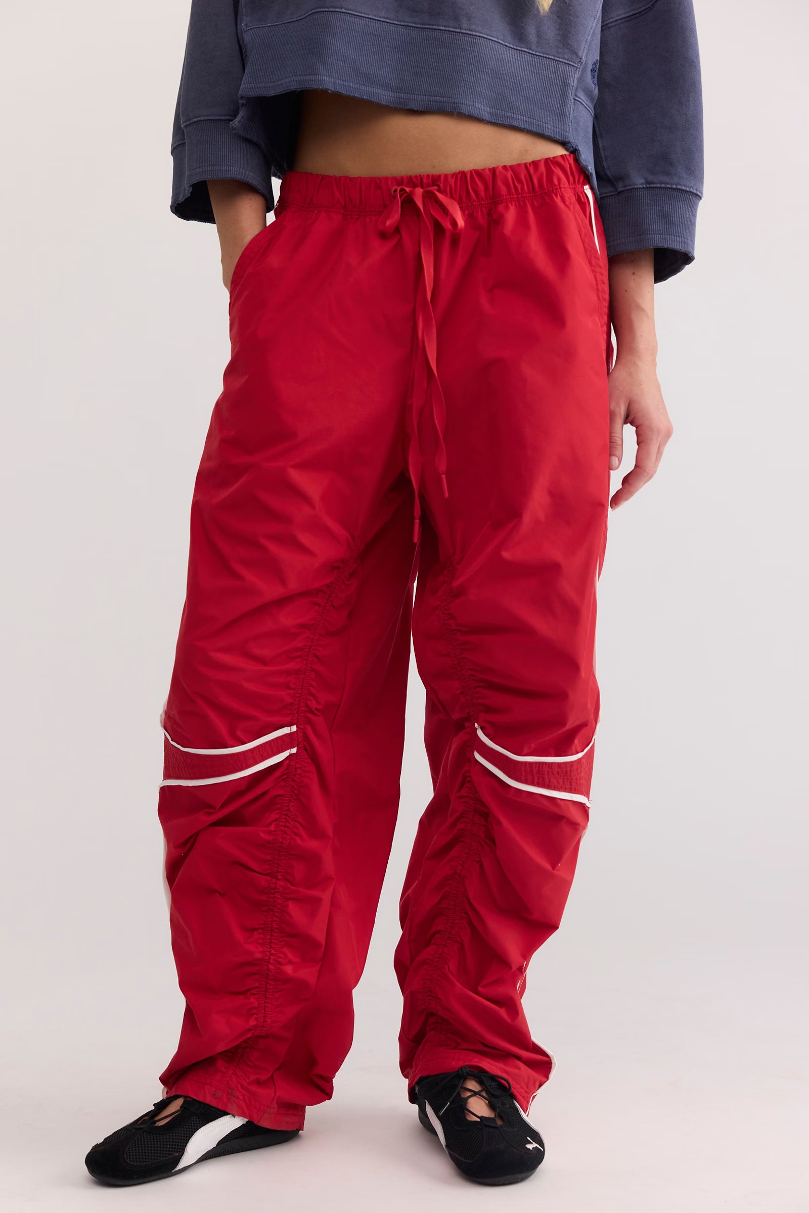 Free People Movement Track Star Pants (Candy Apple) Secondary image