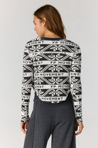Free People Movement Cool Down Crew Print