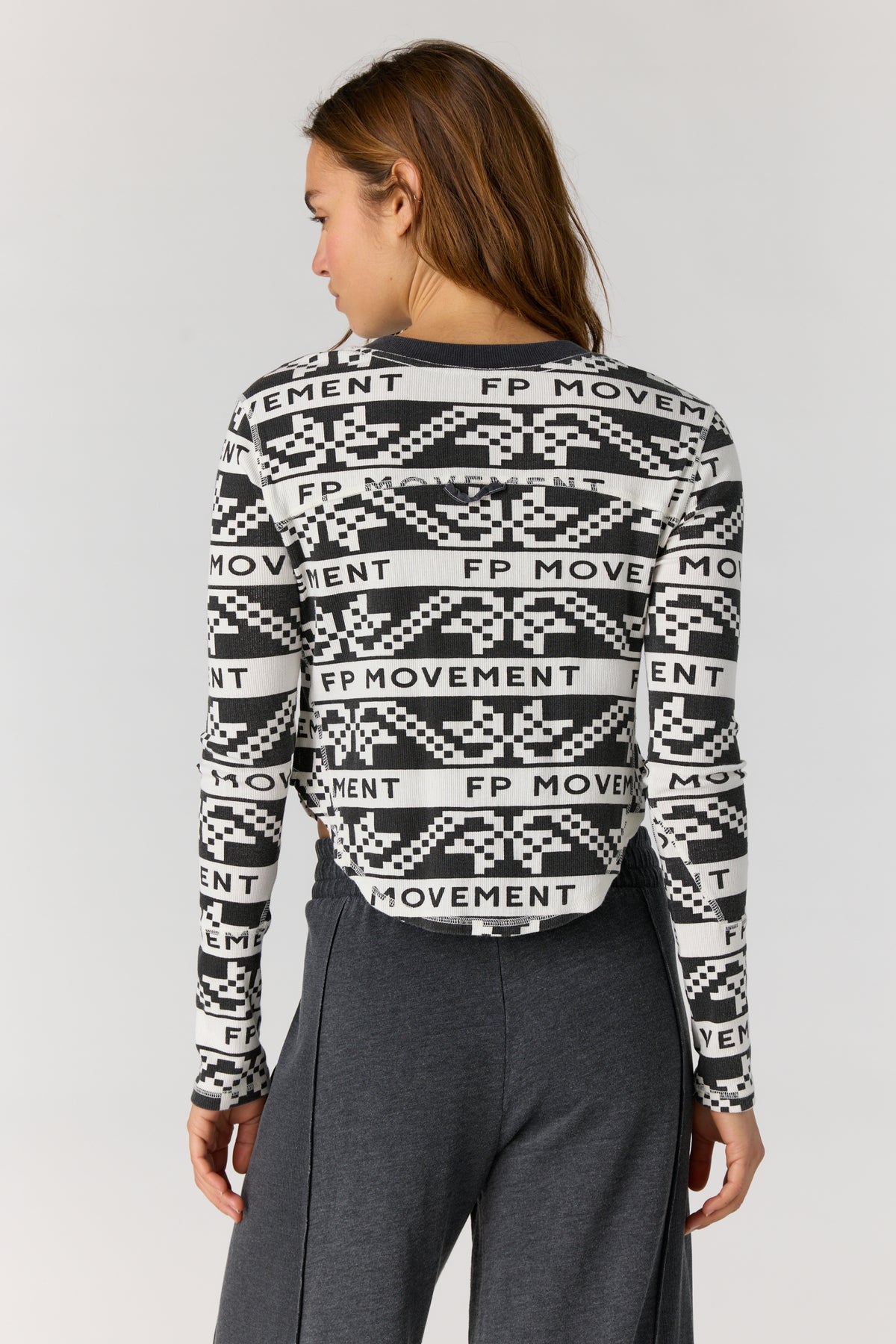 Free People Movement Cool Down Crew Print
