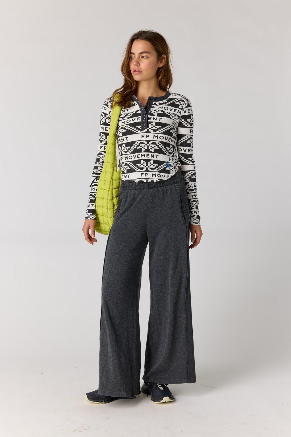 Free People Movement Cool Down Crew Print