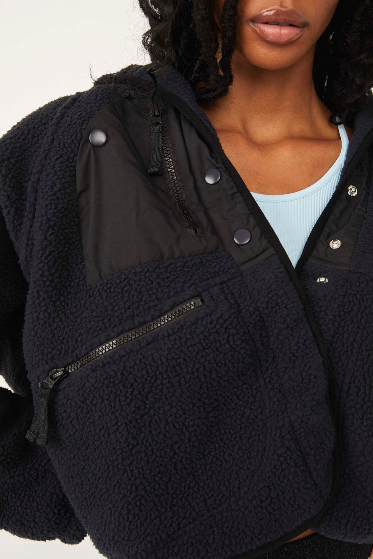 Free People Movement Hit The Slopes Jacket (Black)