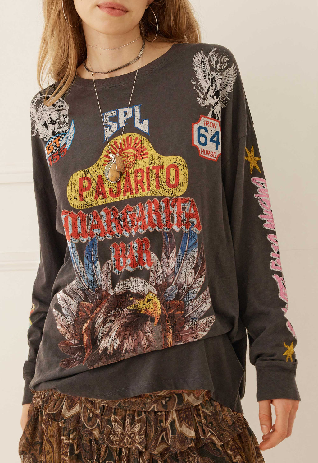 Spell Pajarito Long Sleeve Tee