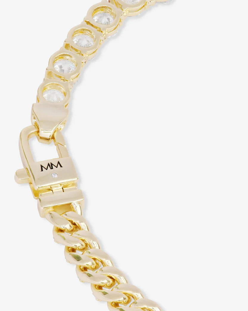 Melinda Maria Julian Loves Diamonds Necklace 6.8mm (16")