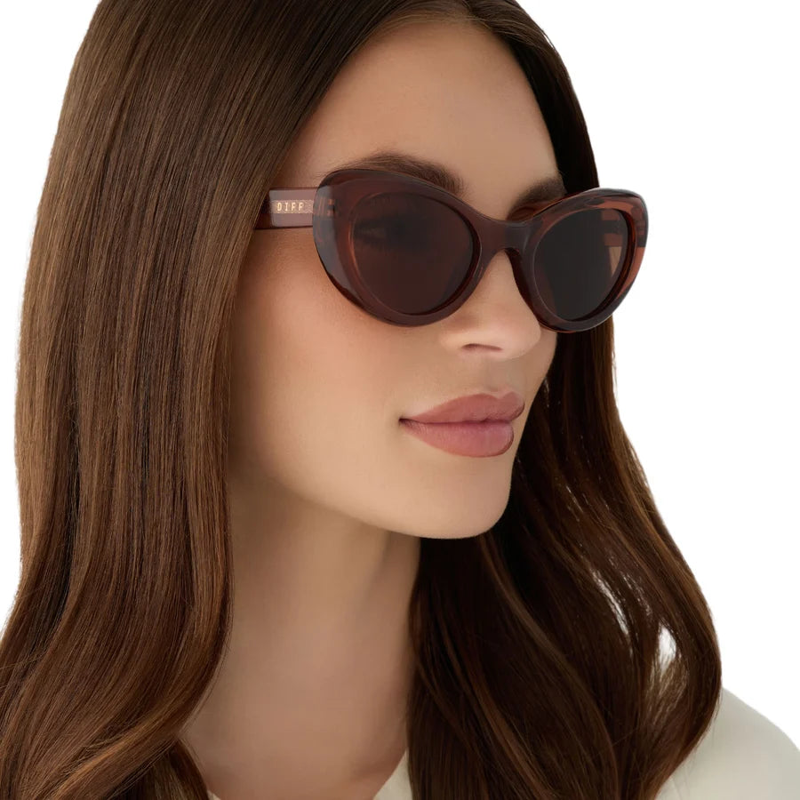 Diff Eyewear Zaria Sunglasses (Café Olé)