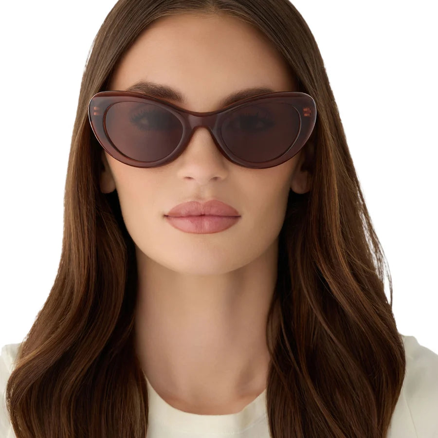 Diff Eyewear Zaria Sunglasses (Café Olé)