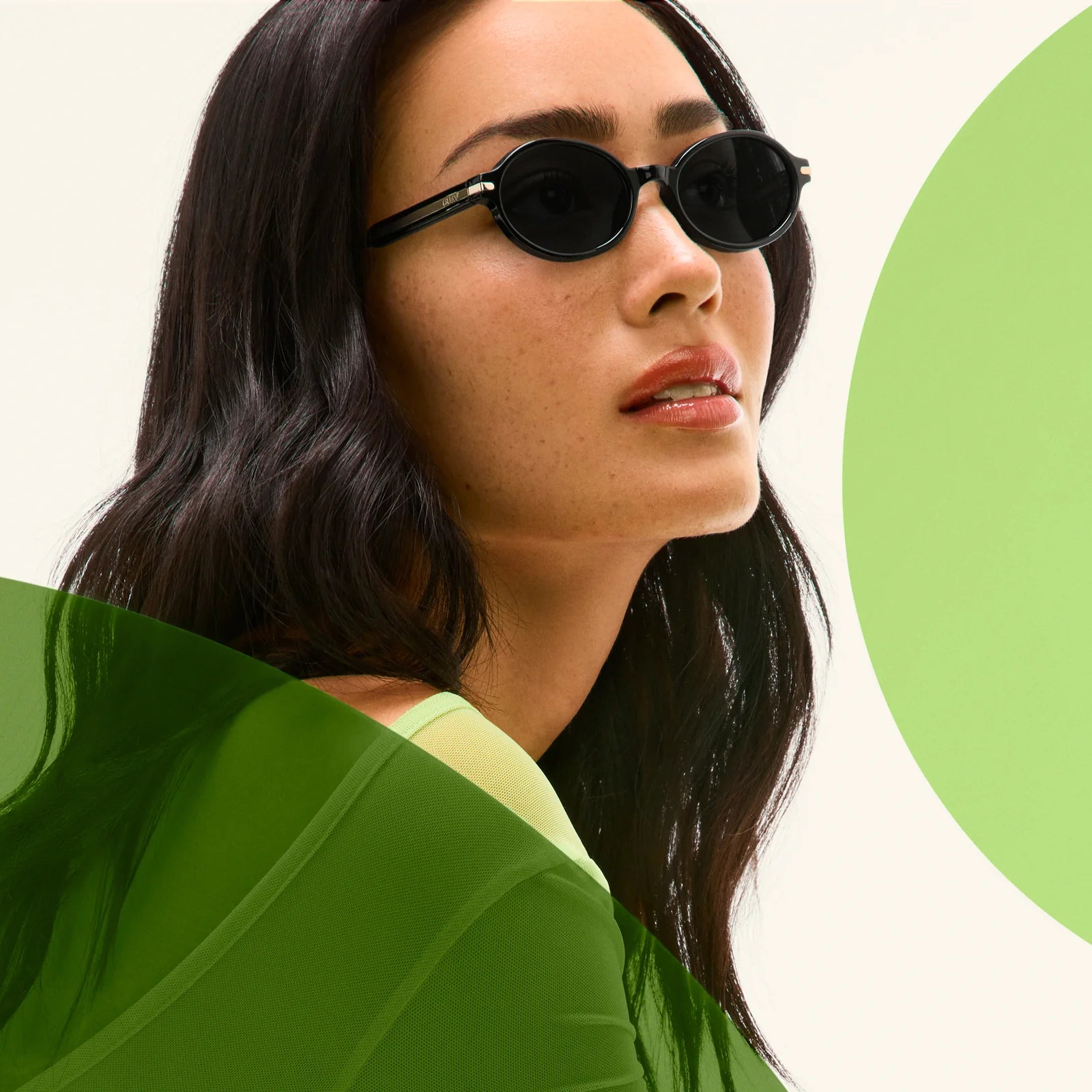 Quay Nevermind Sunglasses (Black Frame / Smoke Lens)