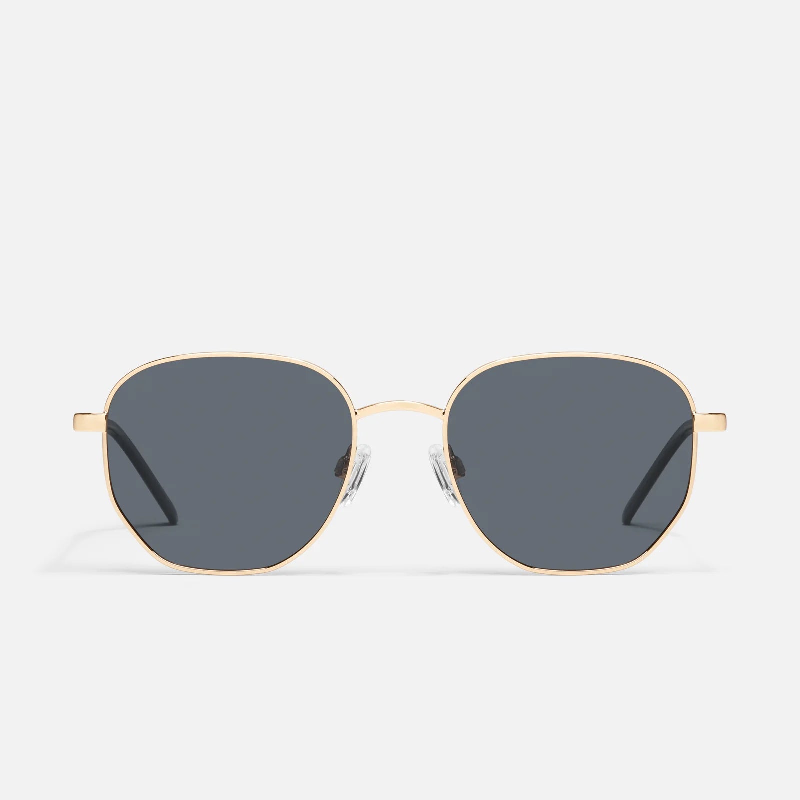 Quay Big Time ( Gold Frame / Smoke Polarized Lens)