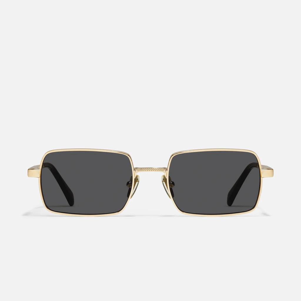 Quay DND Sunglasses (Gold Frame / Smoke Lens)